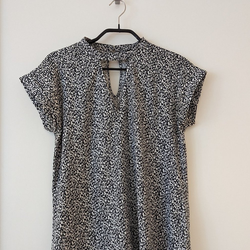 3/4 Sleeve Key Blouse | XS | Express